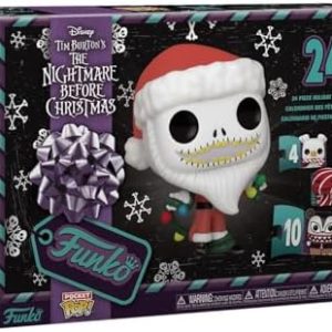 Funko Pop! The Nightmare Before Christmas Countdown Calendar - 24 Days of Collectible Vinyl Mini Figures - Holiday Gift